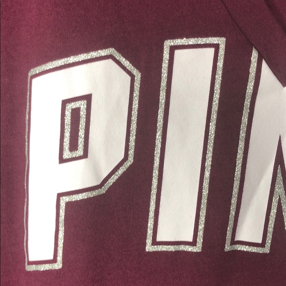 PINK Victoria Secret logo tunic tee top - Picture 4 of 9